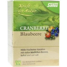 Cranberry Blaubeere Tee Kraft der Natur Salus, 15 ST – PZN 7583890 из Германии
