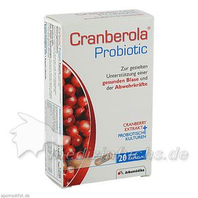 Cranberola Probiotic, 20 ST – PZN 7701941 из Германии