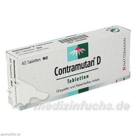 CONTRAMUTAN D Tabletten, 40 ST – PZN 839889 из Германии