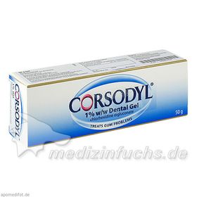 Corsodyl, 50 G – PZN 885748 из Германии