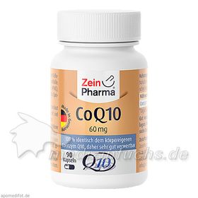 Coenzym Q10 Kapseln 60mg, 90 ST – PZN 9096355 из Германии