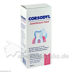 Corsodyl Zahnfleisch-Fluid, 300 ML – PZN 9702962 из Германии