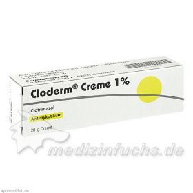 Cloderm Creme 1%, 20 G – PZN 976557 из Германии
