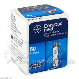 Contour NEXT Sensoren, 50 ST – PZN 9776357 из Германии