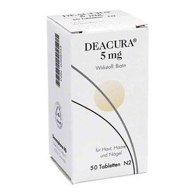 Deacura 5 mg Tabletten (50 stk) – PZN 368243 из Германии