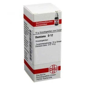 Damiana D 12 Globuli (10 g) – PZN 545834 из Германии