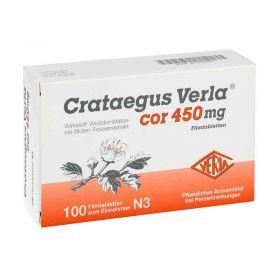 Crataegus Verla cor 450mg (100 stk) – PZN 1352451 из Германии