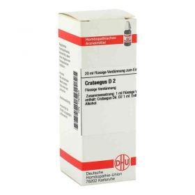 Crataegus D 2 Dilution (20 ml) – PZN 1767850 из Германии