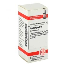 Crataegus D 3 Globuli (10 g) – PZN 1767956 из Германии