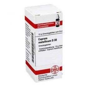 Cuprum Metallicum D 30 Globuli (10 g) – PZN 1768335 из Германии
