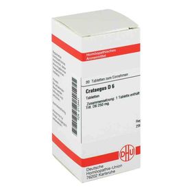 Crataegus D 6 Tabletten (80 stk) – PZN 2113441 из Германии