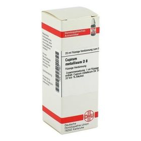 Cuprum Metallicum D 8 Dilution (20 ml) – PZN 2127957 из Германии