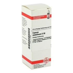 Cuprum Metallicum D 30 Dilution (20 ml) – PZN 2127986 из Германии