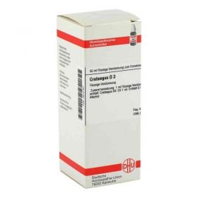 Crataegus D 3 Dilution (50 ml) – PZN 2612167 из Германии