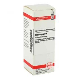 Crataegus D 6 Dilution (20 ml) – PZN 2612196 из Германии