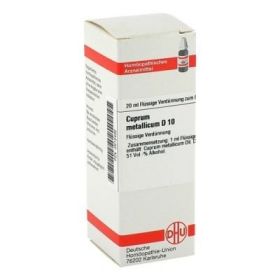 Cuprum Metallicum D 10 Dilution (20 ml) – PZN 2612492 из Германии