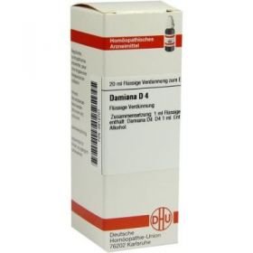Damiana D 4 Dilution (20 ml) – PZN 2612701 из Германии