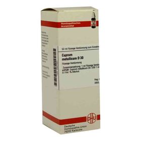 Cuprum Metallicum D 30 Dilution (50 ml) – PZN 2897684 из Германии