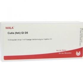 Cutis Feti Gl D 5 Ampullen (10X1 ml) – PZN 3357688 из Германии