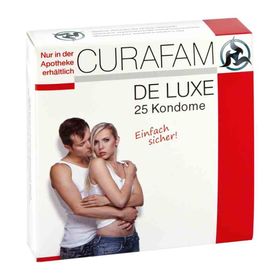 Curafam de Luxe Kondome (25 stk) – PZN 3366084 из Германии