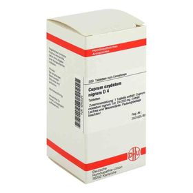 Cuprum Oxyd nigr. D 4 Tabletten (200 stk) – PZN 4243024 из Германии