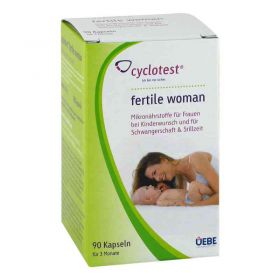 Cyclotest fertile woman Mikronährstoffe Kapseln (90 stk) – PZN 6834752 из Германии