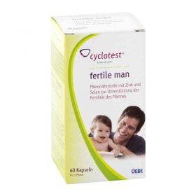 Cyclotest fertile man Mikronährstoffe Kapseln (60 stk) – PZN 6834775 из Германии
