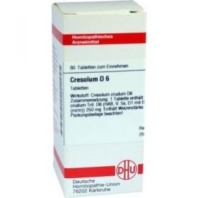 Cresolum D 6 Tabletten (80 stk) – PZN 7165968 из Германии