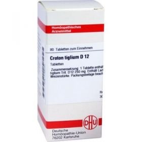 Croton Tiglium D 12 Tabletten (80 stk) – PZN 7166040 из Германии