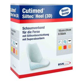 Cutimed Siltec Heel 3d 16x24 cm Kompressen (6 stk) – PZN 7342353 из Германии