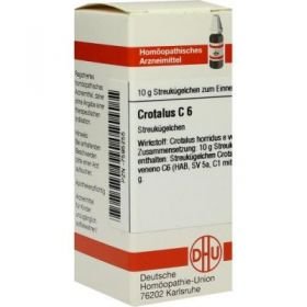 Crotalus C 6 Globuli (10 g) – PZN 7595255 из Германии