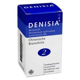 Denisia 2 chronische Bronchitis Tabletten (80 stk) – PZN 8494266 из Германии