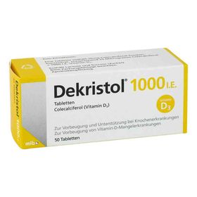 Dekristol 1.000 I.e. Tabletten (50 stk) – PZN 10068944 из Германии