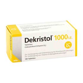 Dekristol 1.000 I.e. Tabletten (100 stk) – PZN 10068950 из Германии