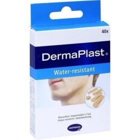 DermaPlast water resistent Pflasterstrips 5 Größen, 40 ST – PZN 10106225 из Германии