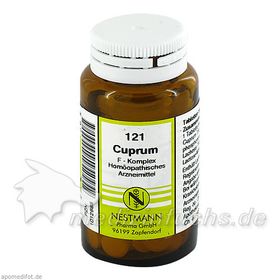 Cuprum F Komplex 121, 120 ST – PZN 1012985 из Германии