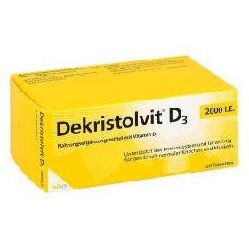 Dekristolvit D3 2.000 I.e. Tabletten (120 stk) – PZN 10818546 из Германии
