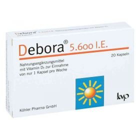 Debora 5.600 I.e. Kapseln (20 stk) – PZN 11049707 из Германии