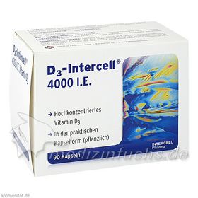 D3-Intercell 4.000 I.E., 90 ST – PZN 11664944 из Германии