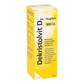 Dekristolvit D3 800 I.e. Tropfen (10 ml) – PZN 12358818 из Германии