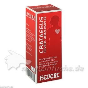 Crataegus Hevert Herzcomplex, 100 ML – PZN 1301376 из Германии