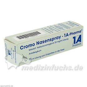 Cromo Nasenspray-1A Pharma, 15 ML – PZN 1332922 из Германии