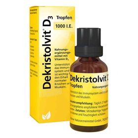 Dekristolvit D3 1.000 I.e. Tropfen (10 ml) – PZN 13867108 из Германии
