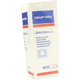 Cutisoft Cotton Kompressen 5x5cm, 100 ST – PZN 1499349 из Германии