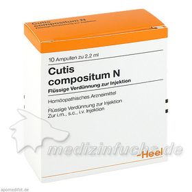 Cutis compositum N, 10 ST – PZN 1675355 из Германии