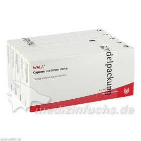 CUPRUM ACET COMP, 50X1 ML – PZN 2085561 из Германии