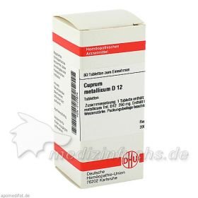 CUPRUM MET D12, 80 ST – PZN 2127874 из Германии