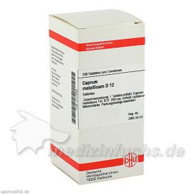 CUPRUM MET D12, 200 ST – PZN 2127928 из Германии