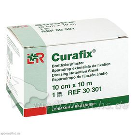 CURAFIX Fixierpflaster 10 cmx10 m, 1 ST – PZN 2163350 из Германии