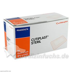 CUTIPLAST steriler Wundverband 15cmx8cm, 50 ST – PZN 2479716 из Германии